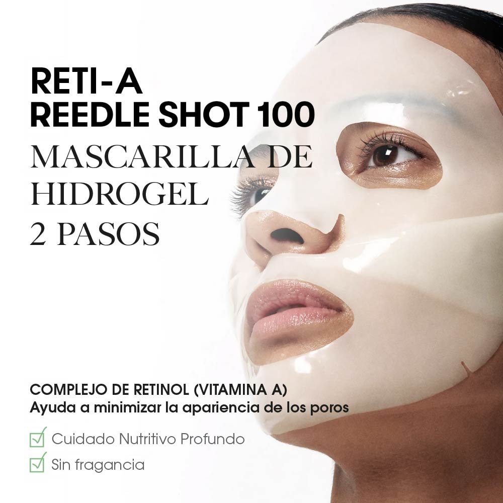 RETI-A REEDLE SHOT&reg; 100 2STEP HYDROGEL MASK (MASCARILLA FACIAL)